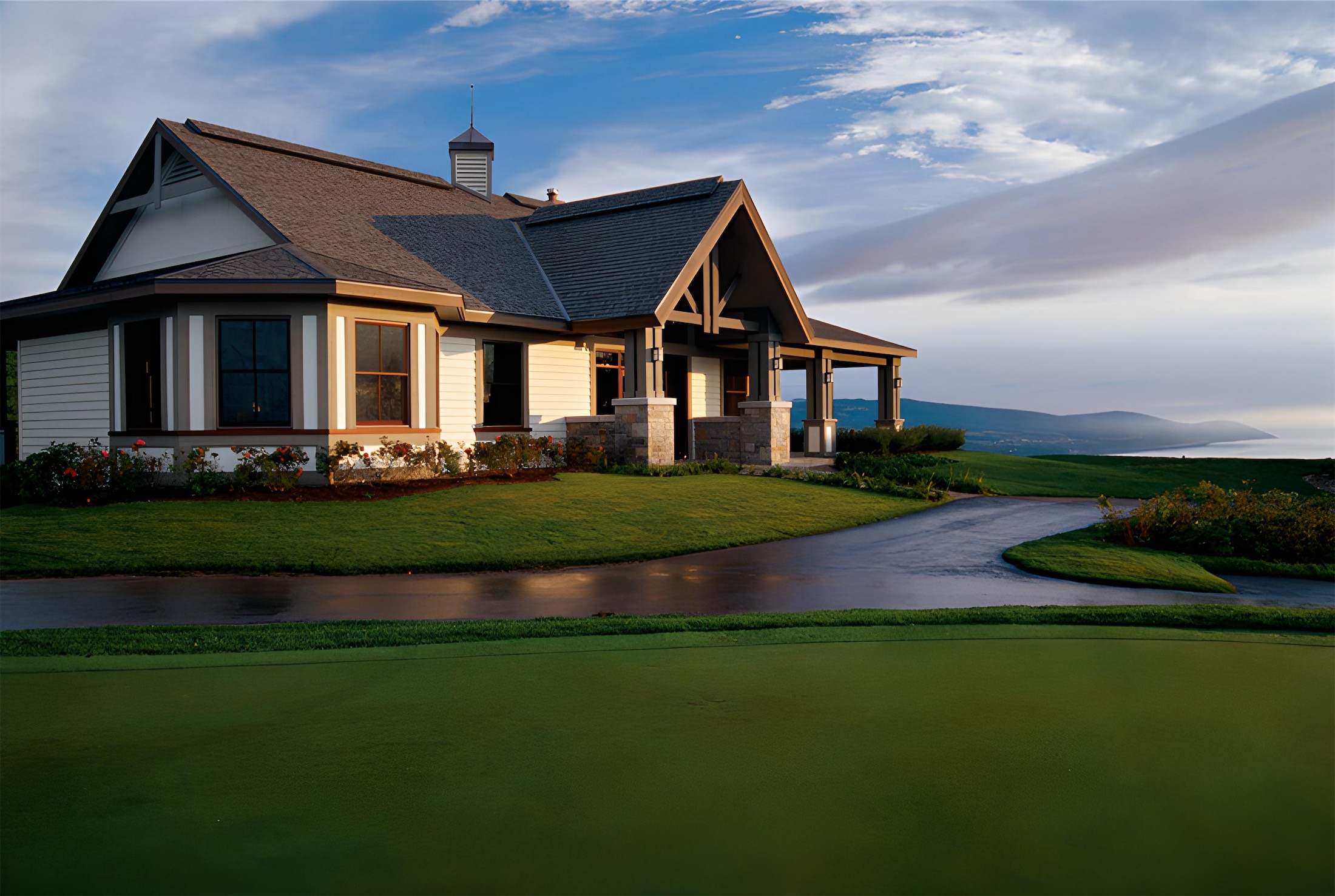 exterior shot of le point cardinal