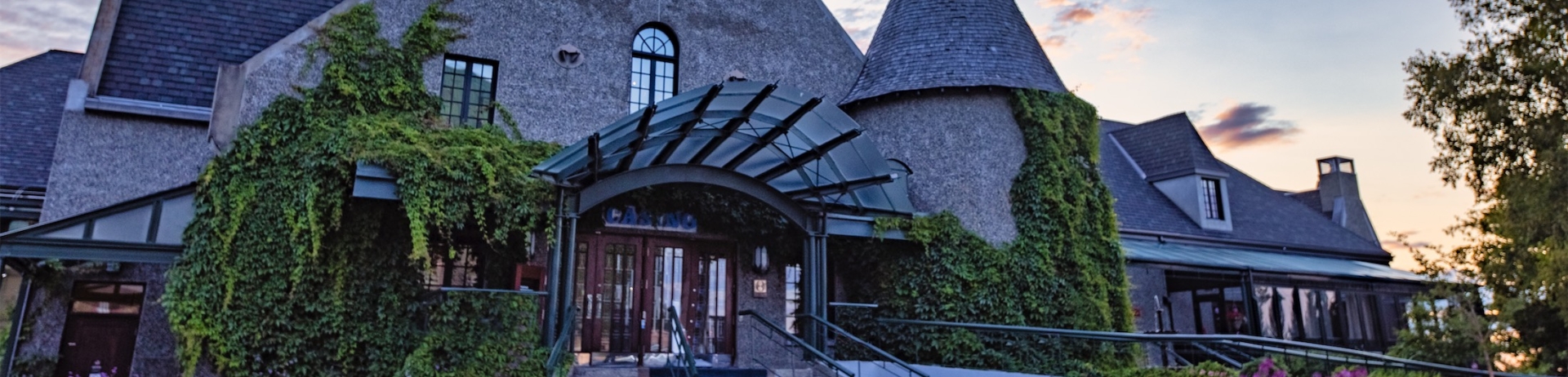 exterior shot of the casino