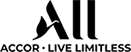 Black Accor Live Limitless logo