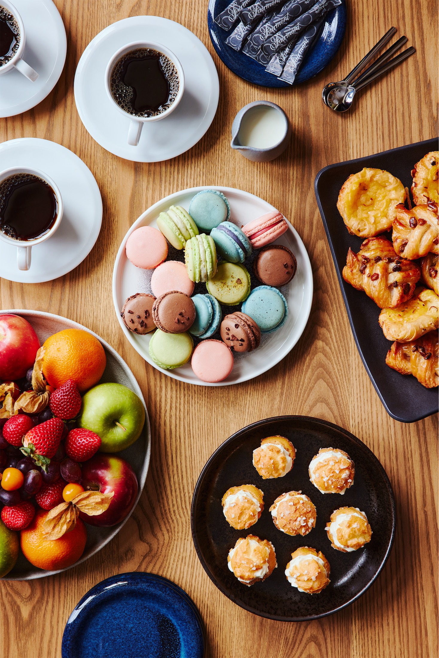 tablescape of desserts