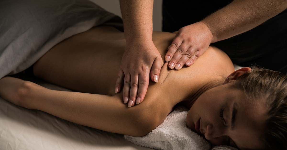 Femme recevant un message